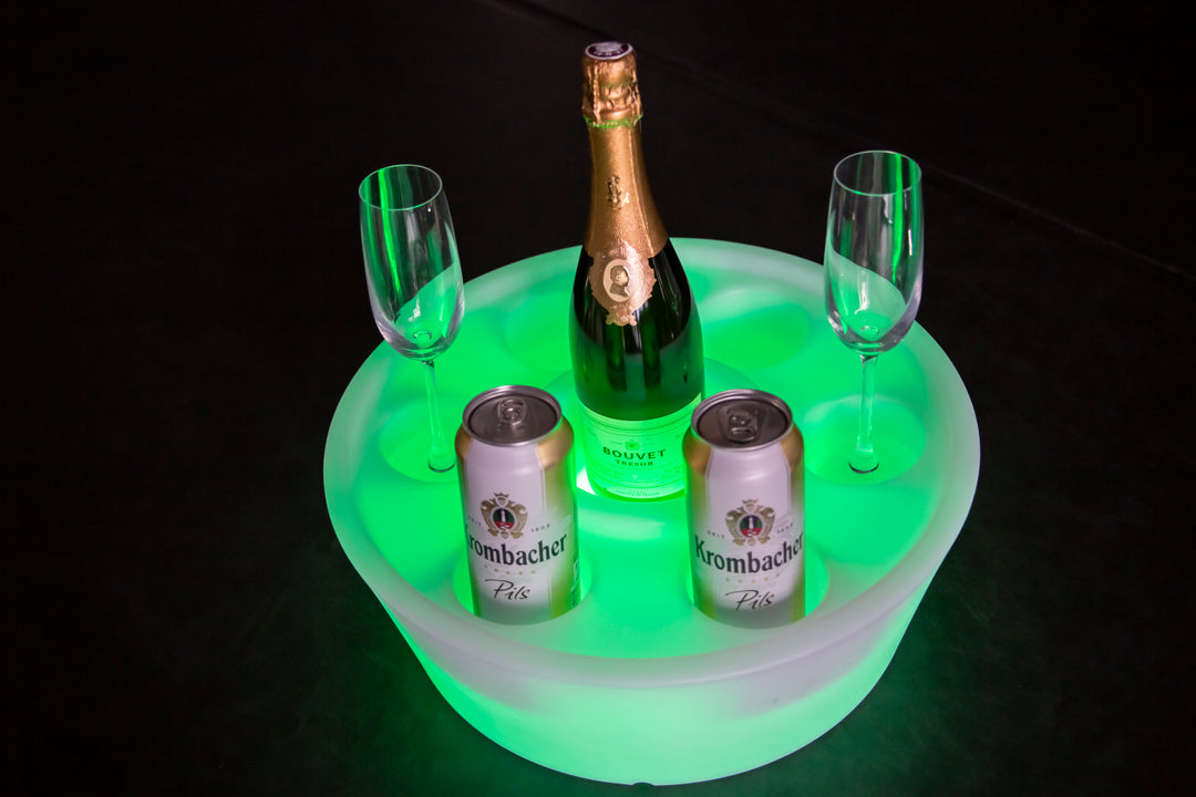 Bar de piscine flottant avec éclairage LED