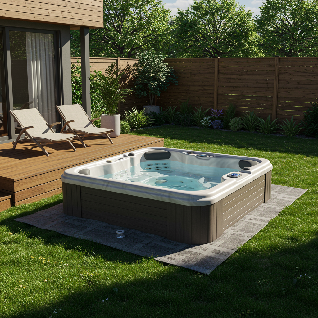 Whirlpool-Unterlage im Garten: Warum sie so wichtig ist und welche Unterlage du wirklich brauchst