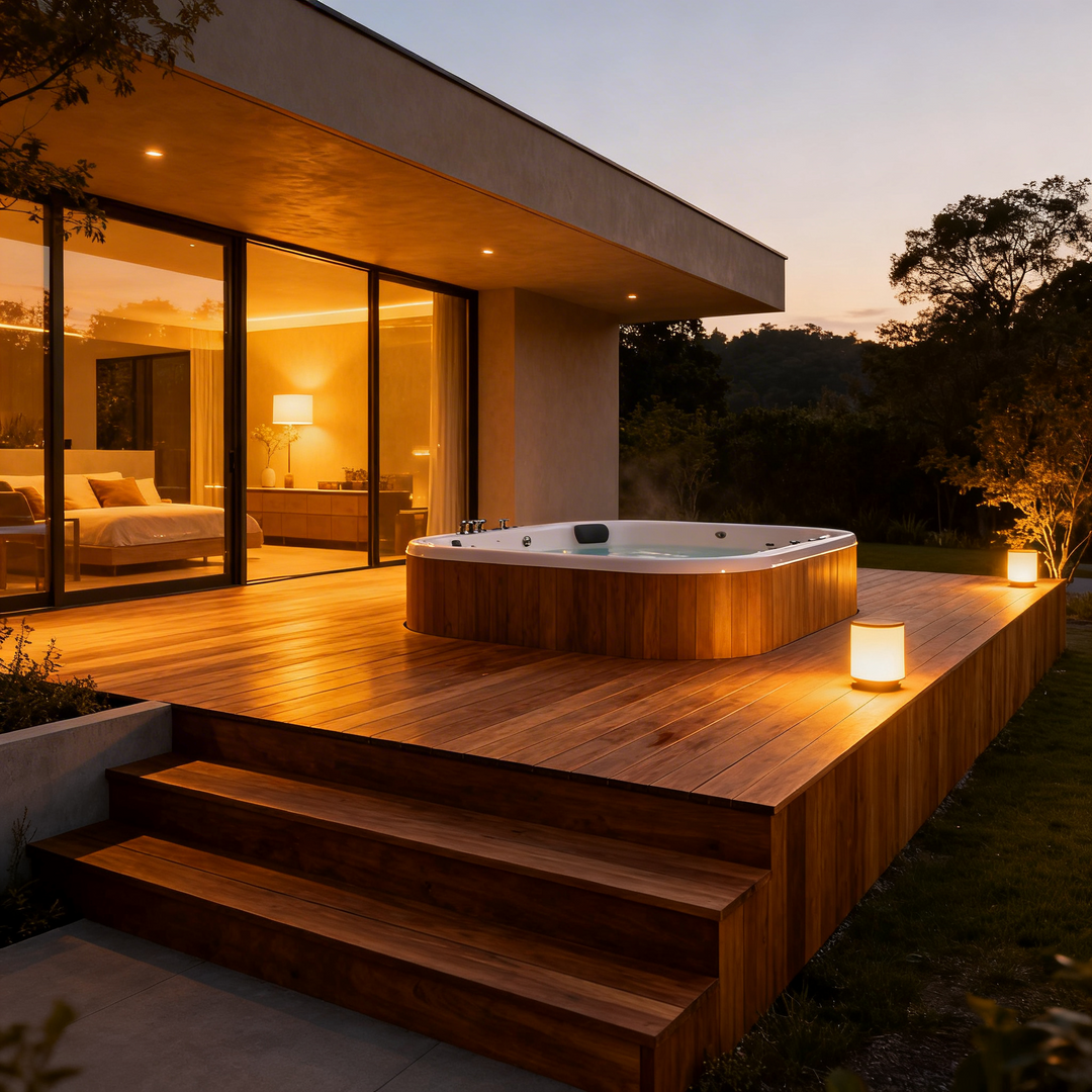 Whirlpool auf der Terrasse oder im Garten? Die besten Standorte im Vergleich