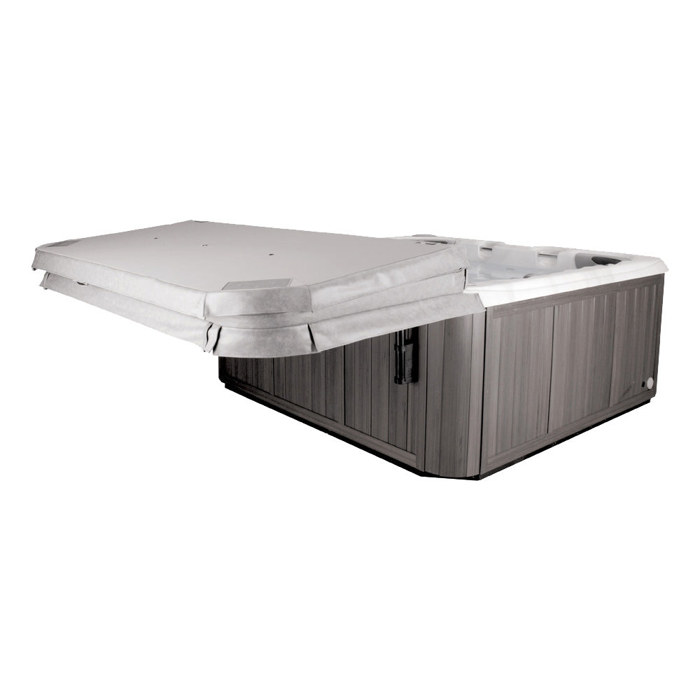Lifter for thermal covers, cover shelf