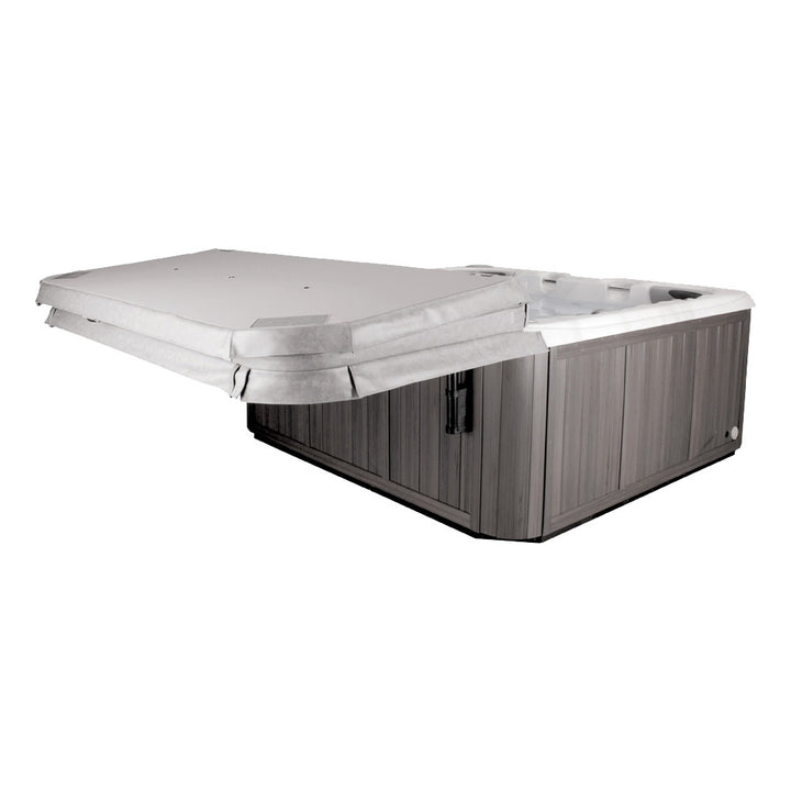 Lifter for thermal covers, cover shelf