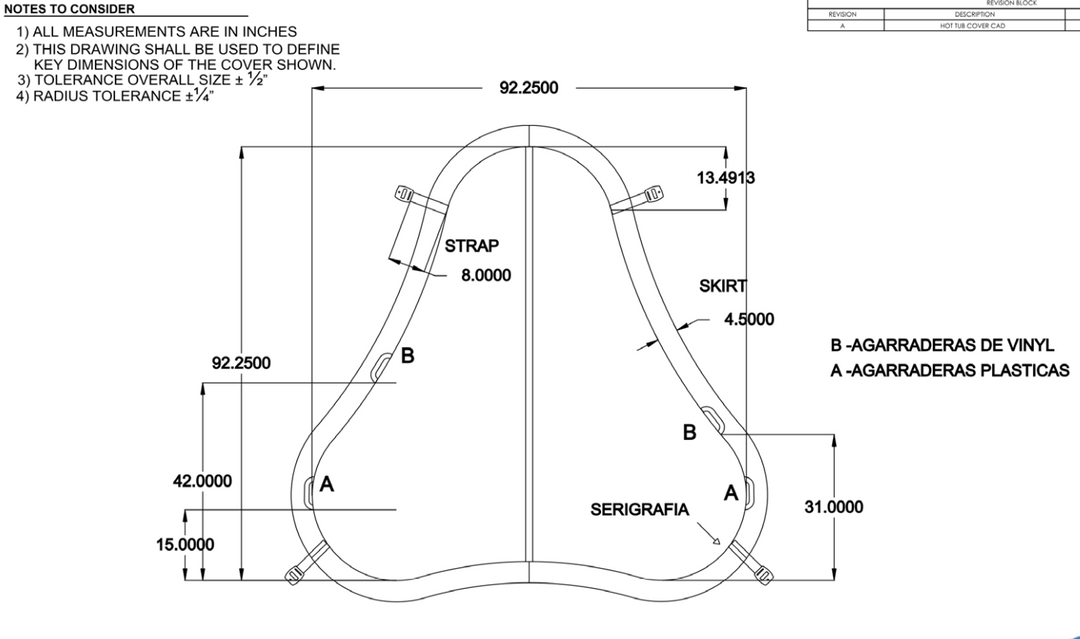 Thermo Cover - für Dimension One - Dupree Bay