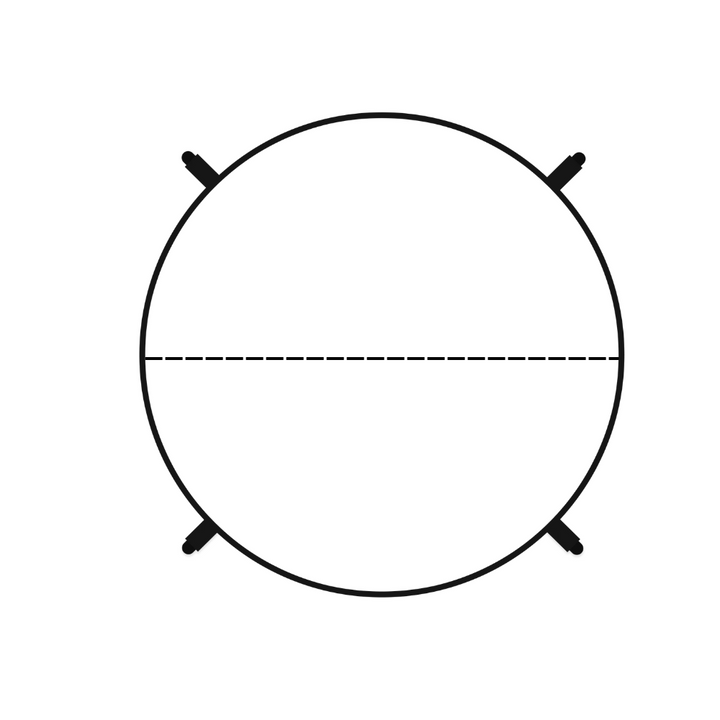 Sangle standard position 1 ronde