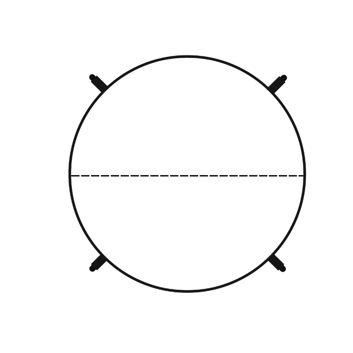Sangle standard position 1 ronde