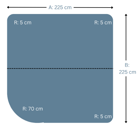 Thermo Cover Spezialanfertigung ZlatovicFarbe:  Dicke 15 auf 12 cm 3 x Radius 5 cm 1 x Radius 70 cm