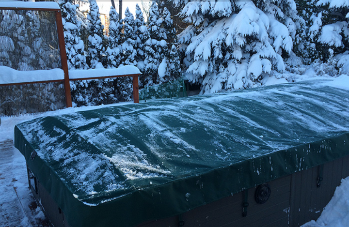 SwimSpa Roll Abdeckung 390 cm